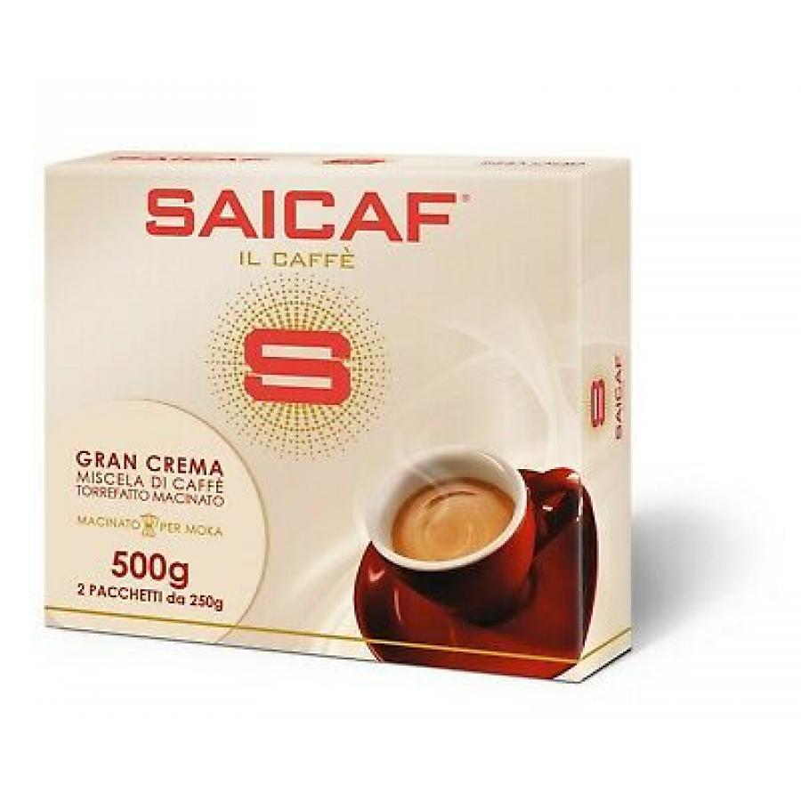 Saicaf Caffe Gran Crema 2x250g.